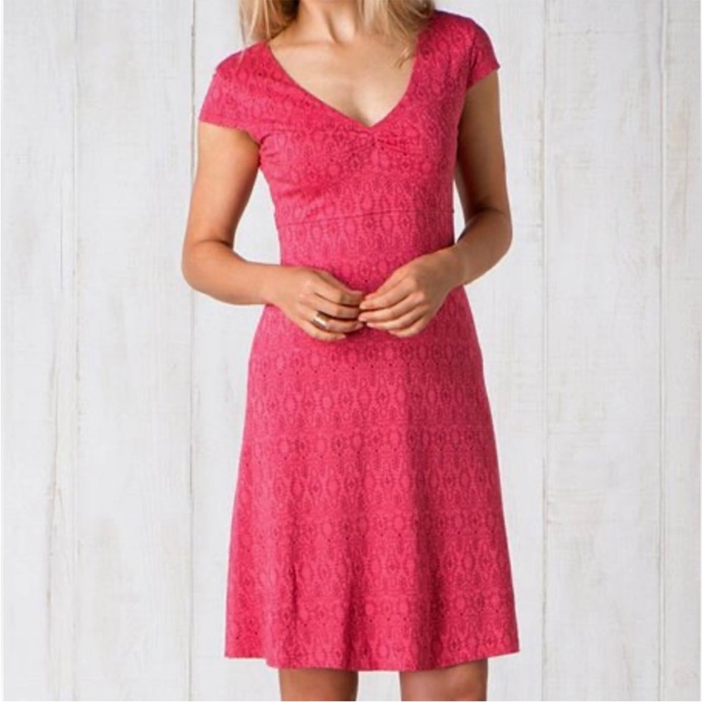 Toad & Co Rosemarie Dress size L - like new.